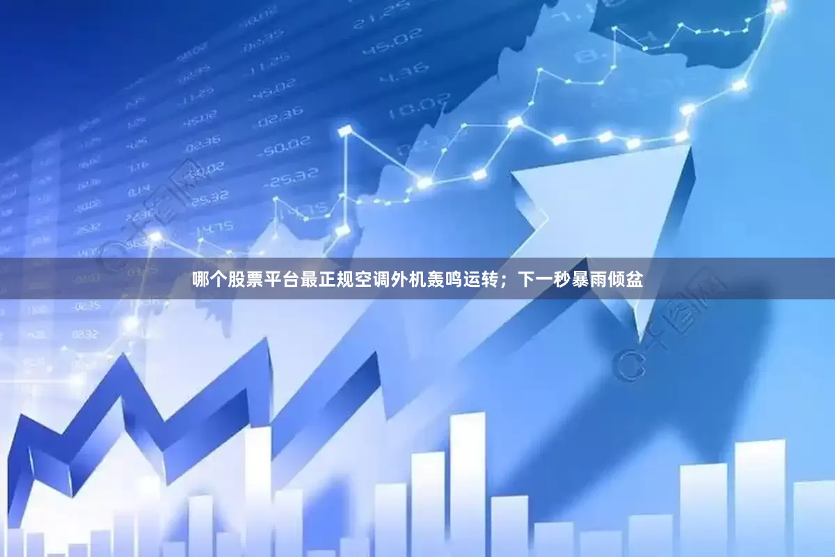 哪个股票平台最正规空调外机轰鸣运转；下一秒暴雨倾盆