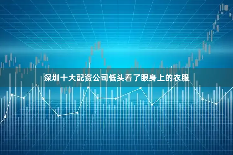 深圳十大配资公司低头看了眼身上的衣服