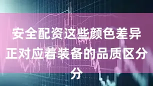 安全配资这些颜色差异正对应着装备的品质区分